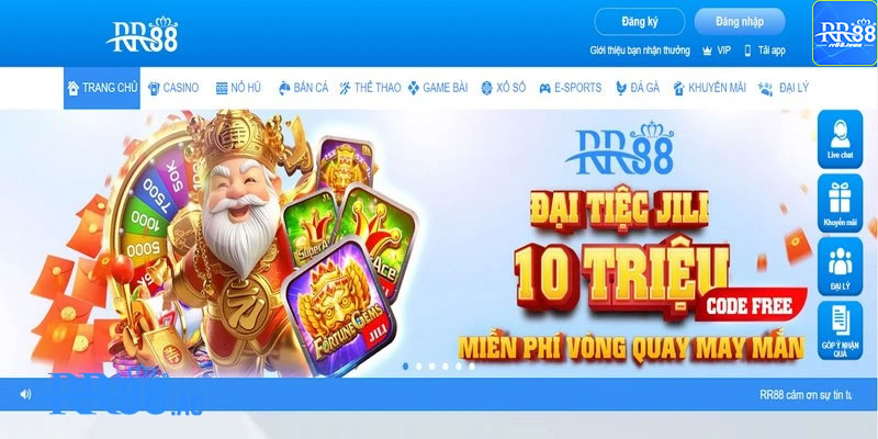 Đăng nhập RR88 ngay để tham gia hàng ngàn thể loại game hấp dẫn